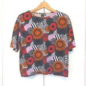 ⚡Marimekko x Uniqlo cotton t shirt top